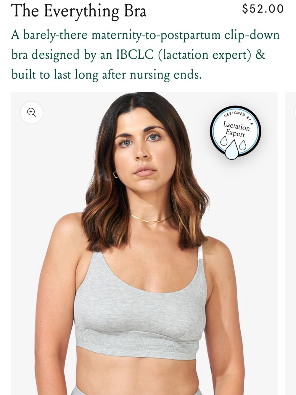 Bodily The Everything Bra- Grey
